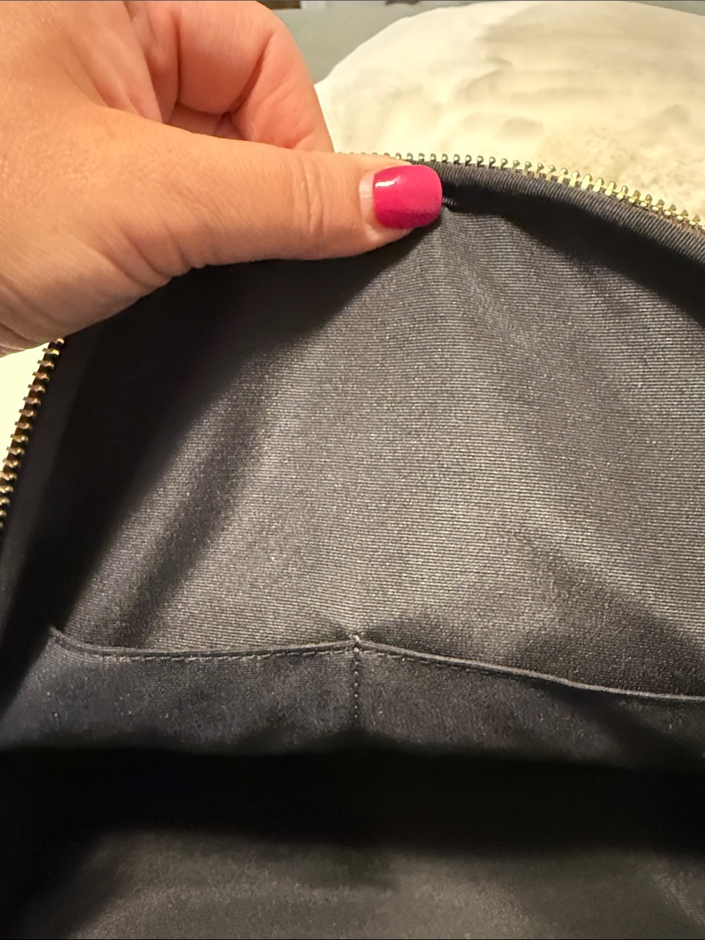 Coach Brown Signature Backpack with Black Leather Trim - Picture 9 of 14
